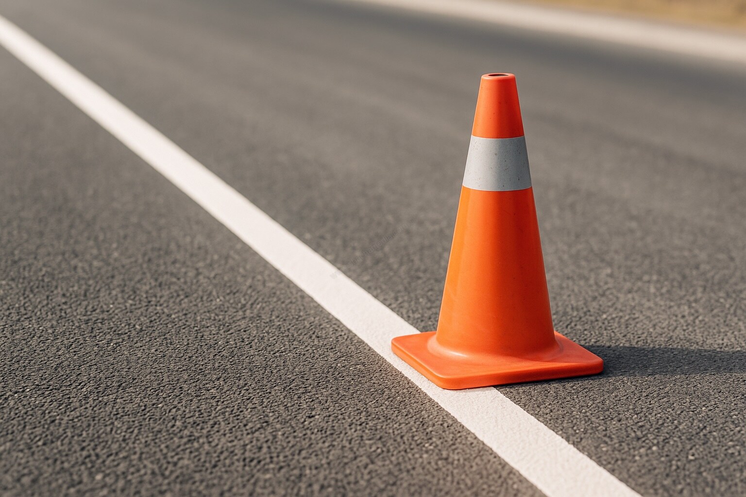 Verlichte tunnel met wegmarkeringen in Nederland